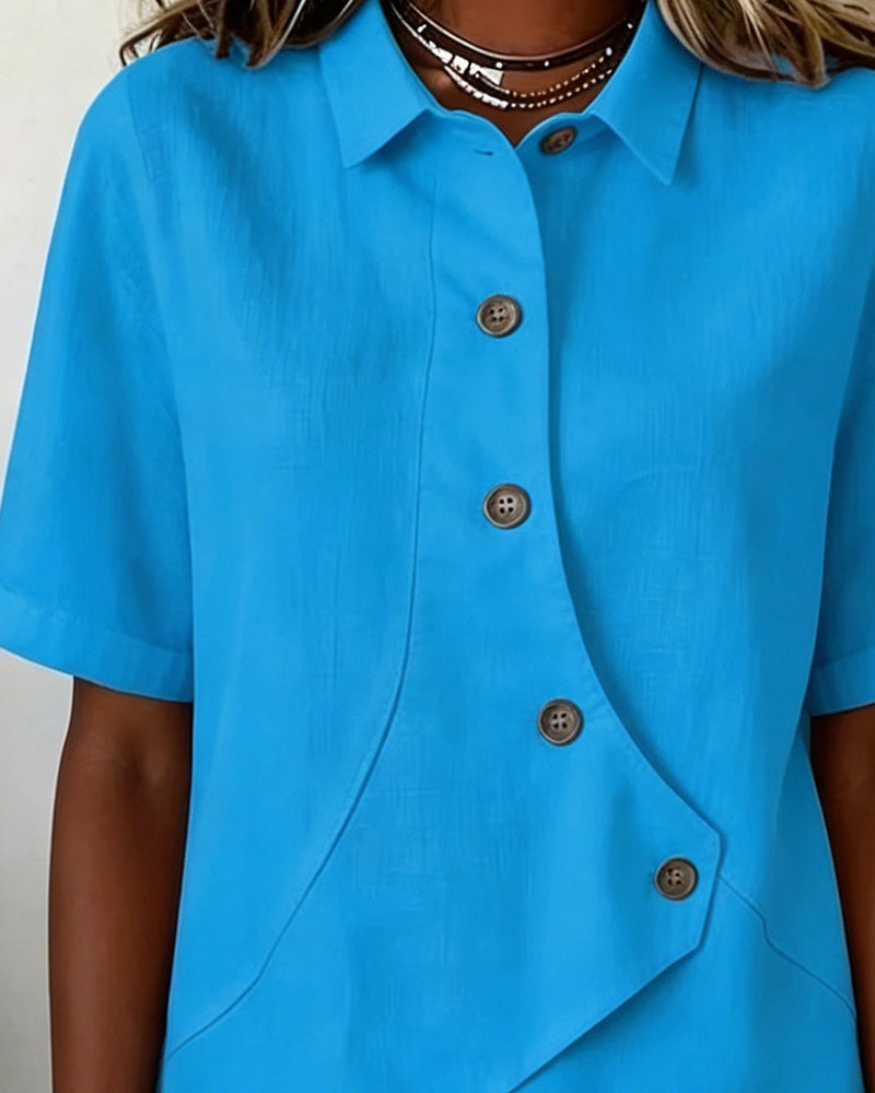 Camicia in Lino Casual