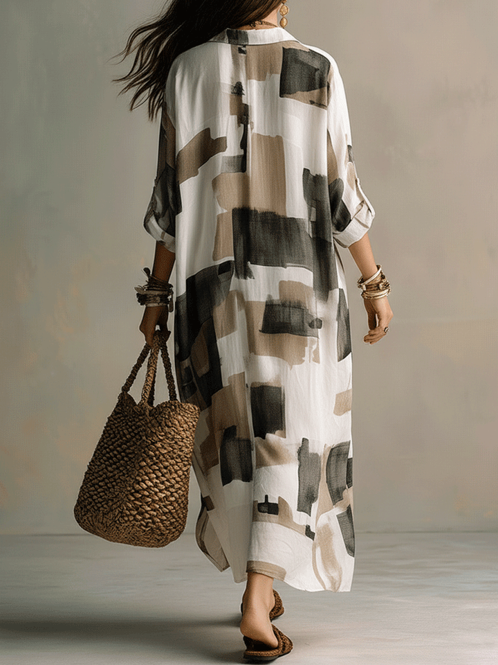 Boho | Effortless Printed Maxi Dress