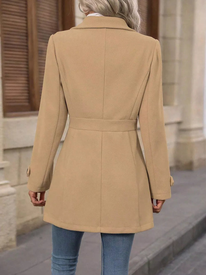 Veronika – Cappotto urbano premium con bottoni