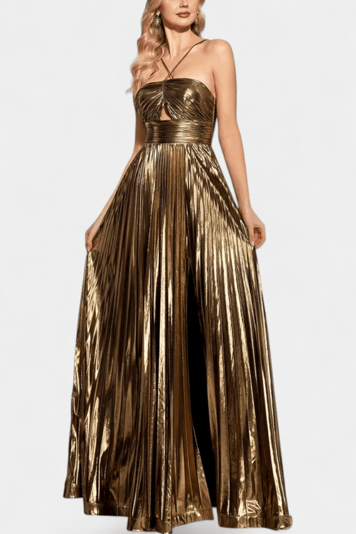 Aikaterini™ | Abito maxi lucido