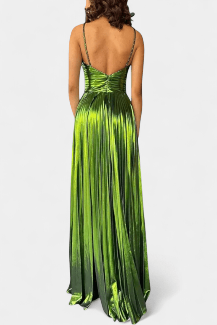 Aikaterini™ | Abito maxi lucido