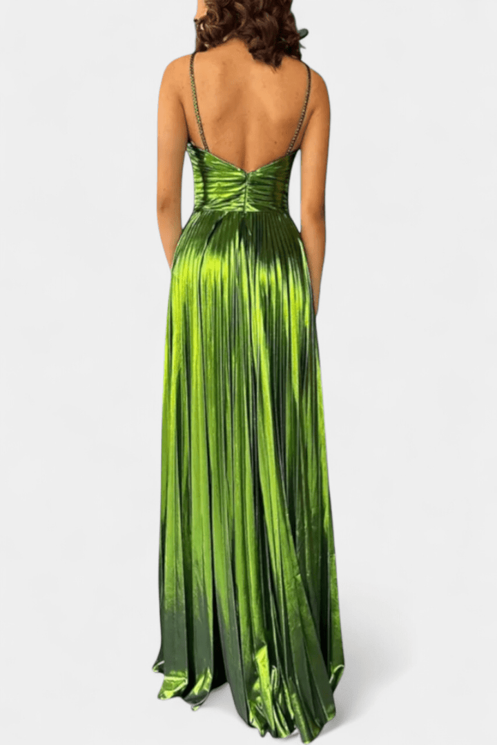 Aikaterini™ | Abito maxi lucido
