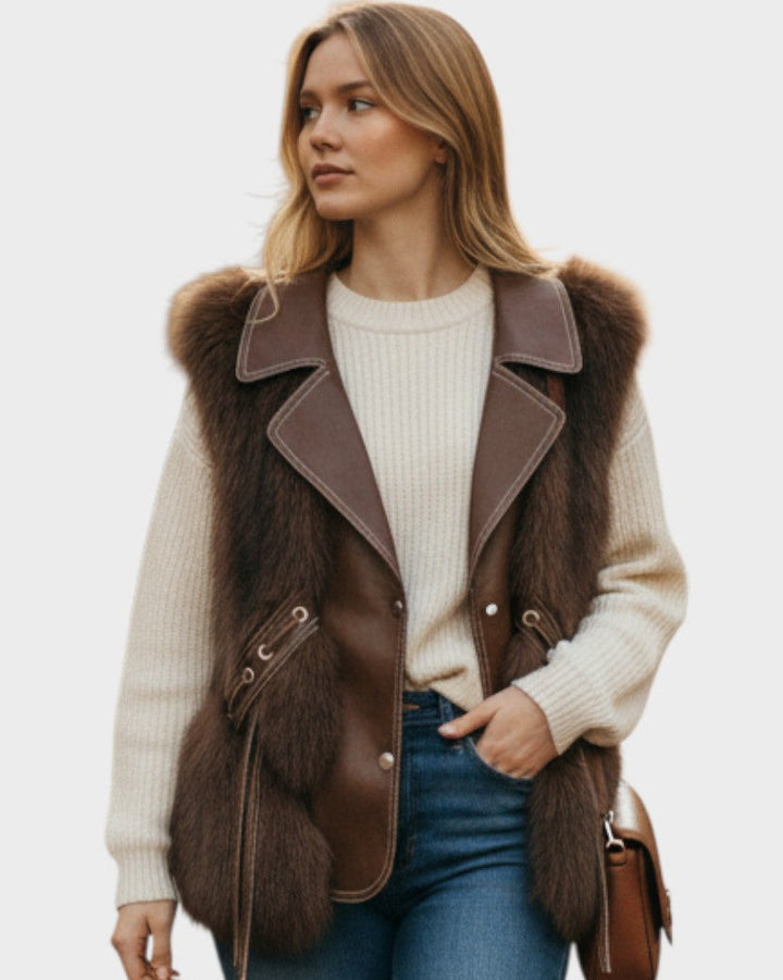 Alina™ giacca in pelle – Stile e senza tempo