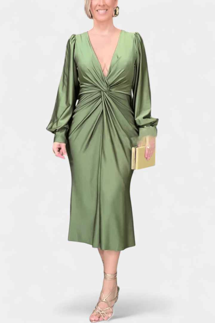 Alouette™ | Abito elegante con scollo a V