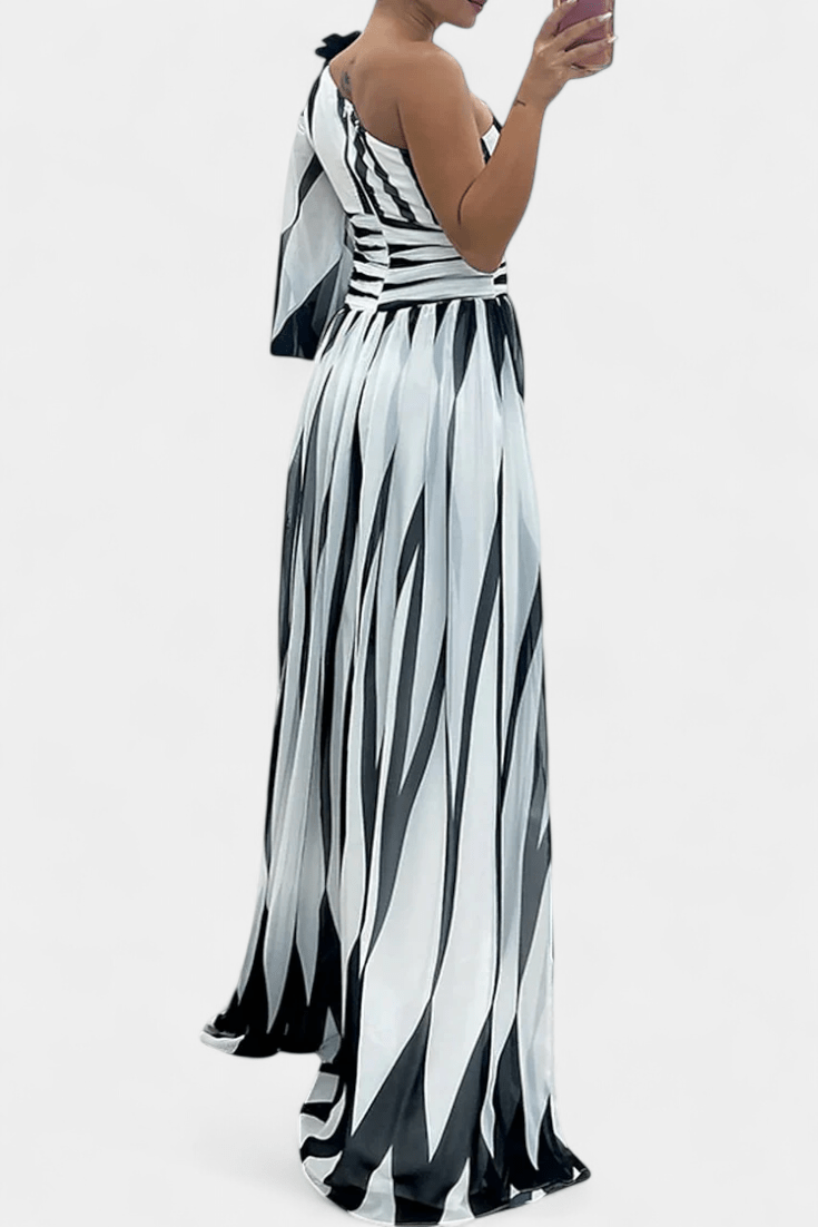 Bethania™ | Abito maxi a righe
