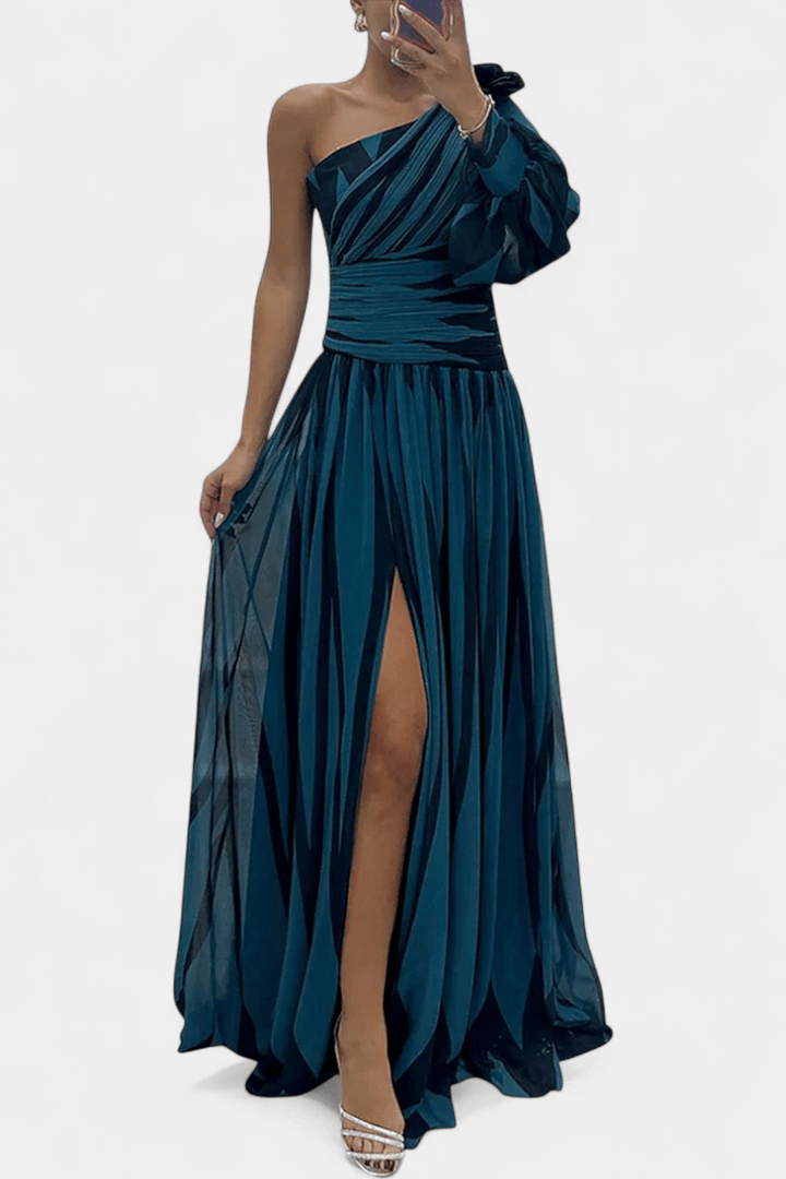 Bethania™ | Abito maxi a righe