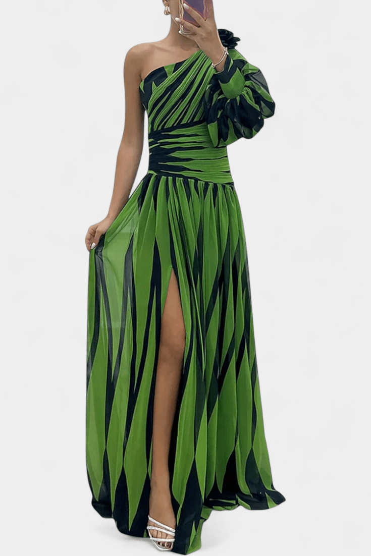 Bethania™ | Abito maxi a righe
