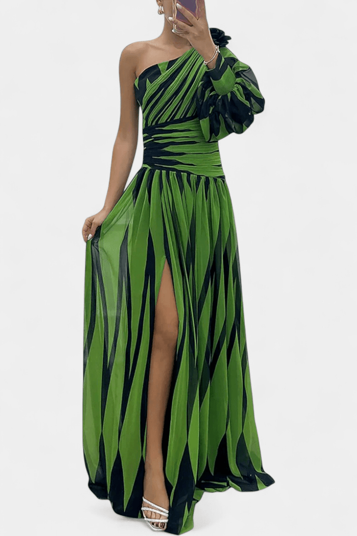 Bethania™ | Abito maxi a righe