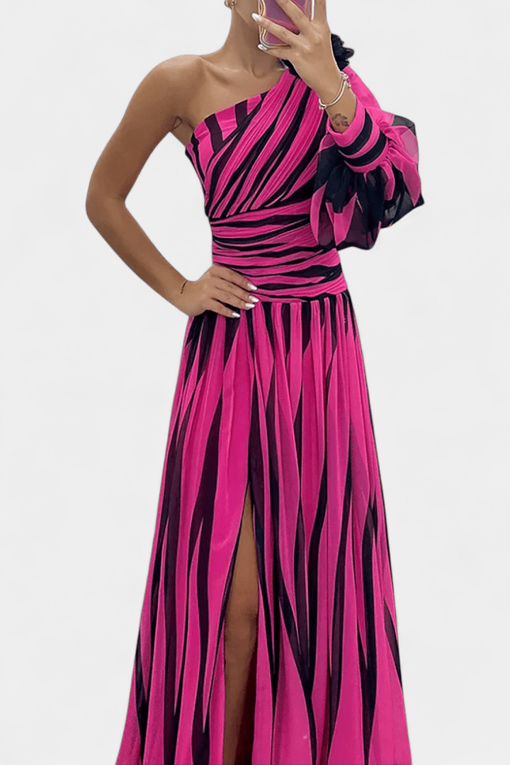 Bethania™ | Abito maxi a righe