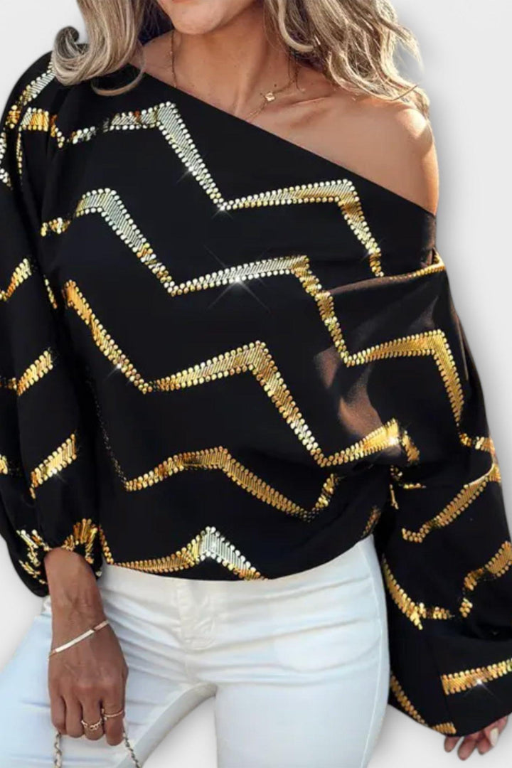 Bianca - Blusa primaverile di lusso