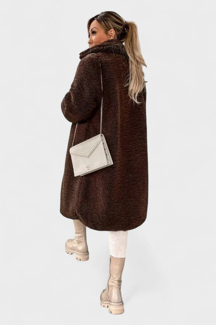 Eliana™ | Cappotto teddy elegante