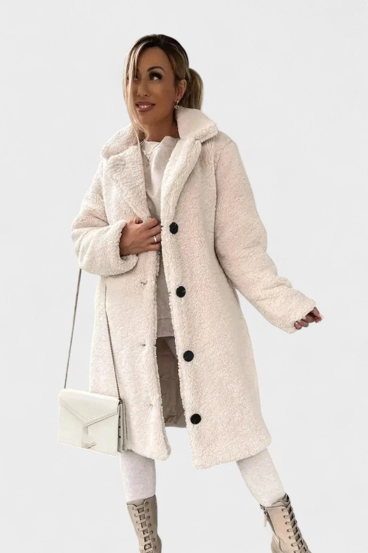 Eliana™ | Cappotto teddy elegante