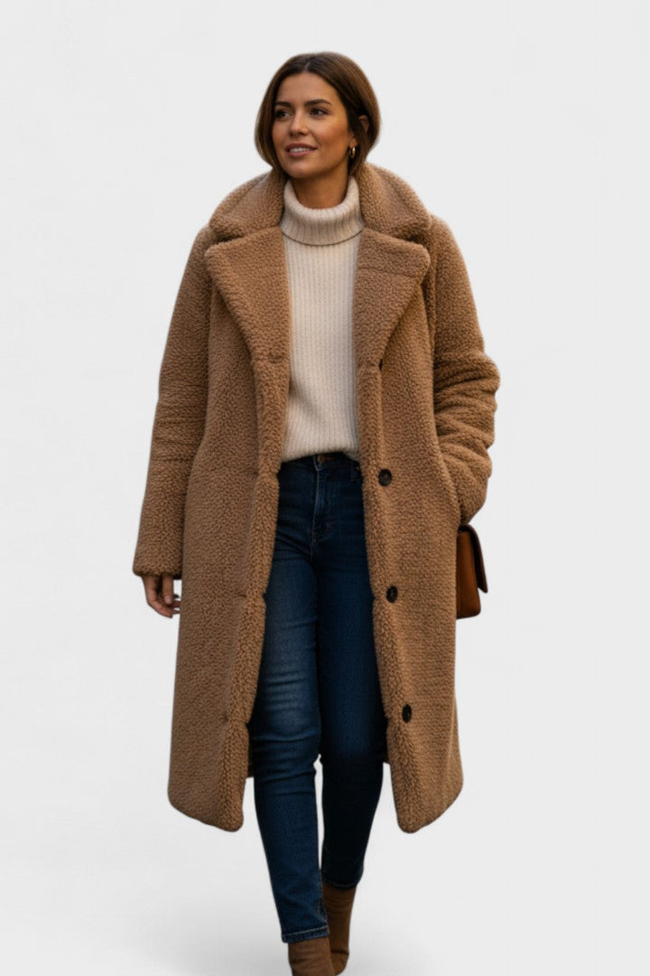 Eliana™ | Cappotto teddy elegante