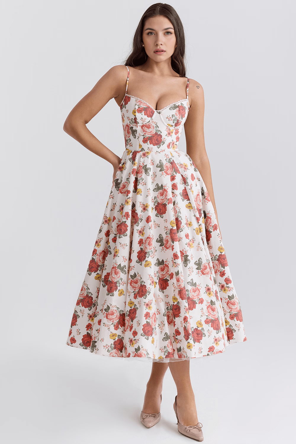 Elisa™ Vestito Midi