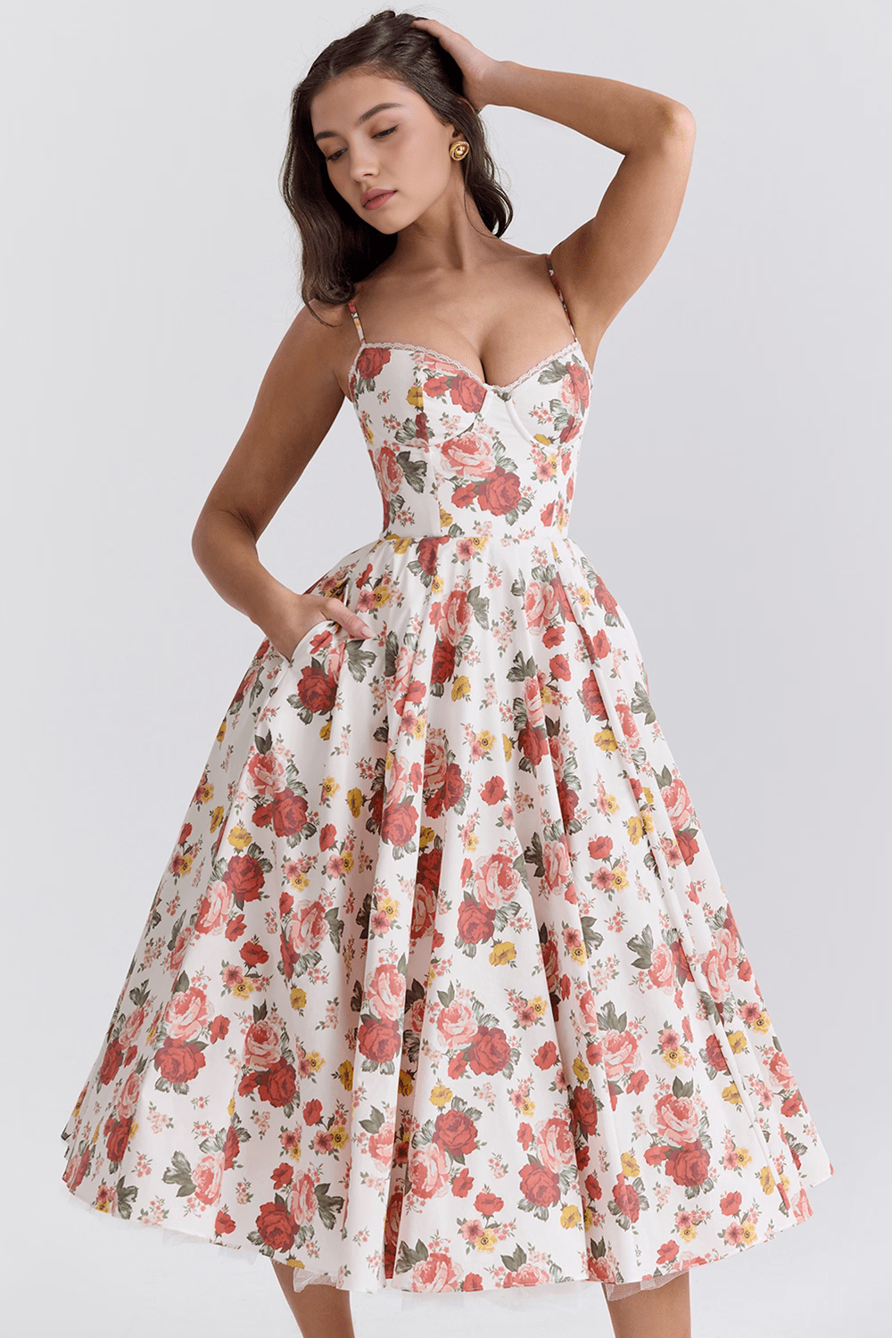 Elisa™ Vestito Midi