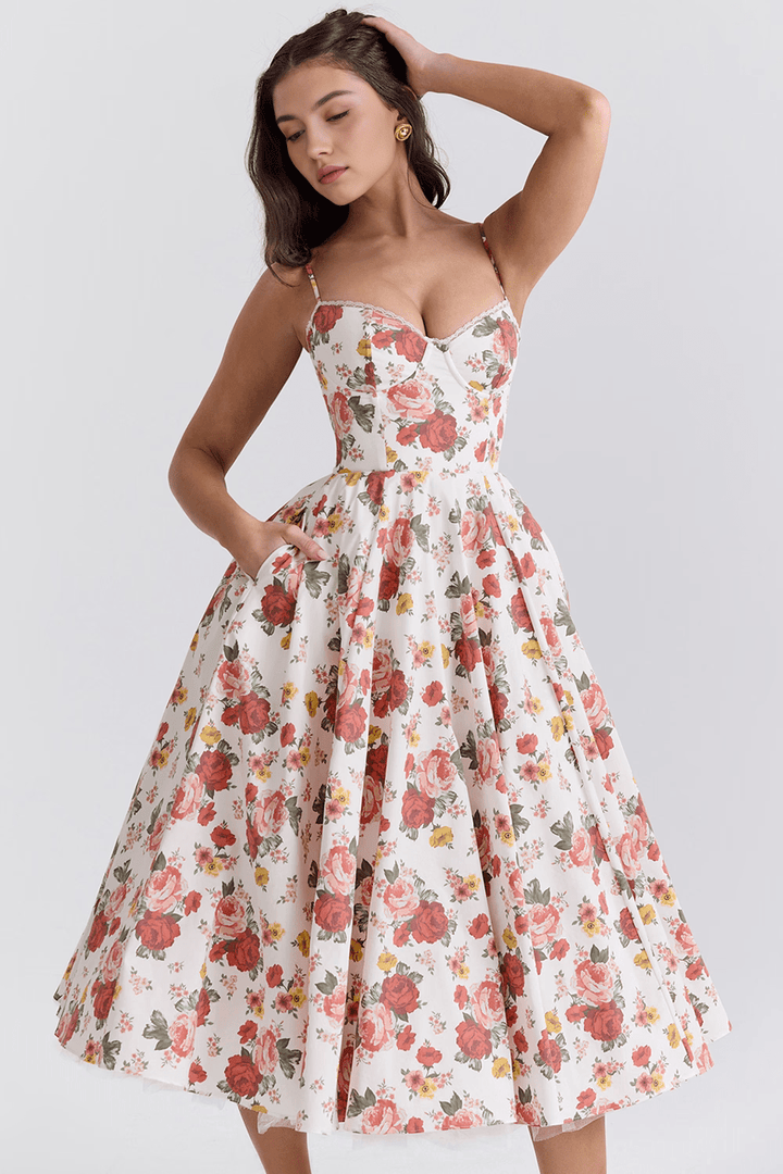 Elisa™ Vestito Midi