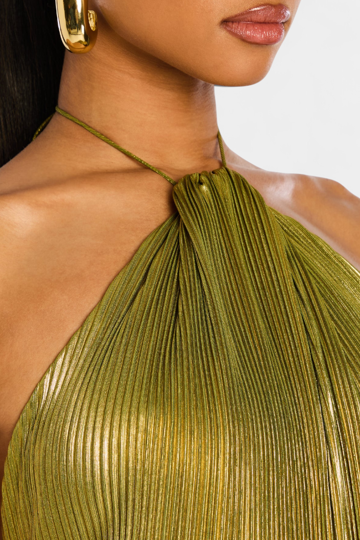 Emma™ | Abito metallico elegante