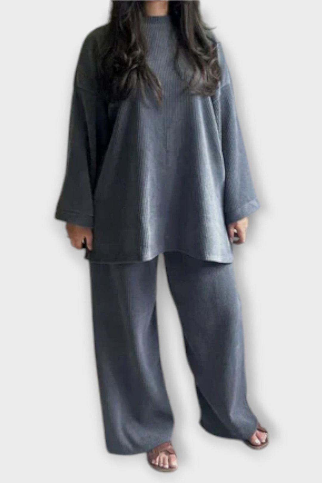 Set oversize a maniche lunghe