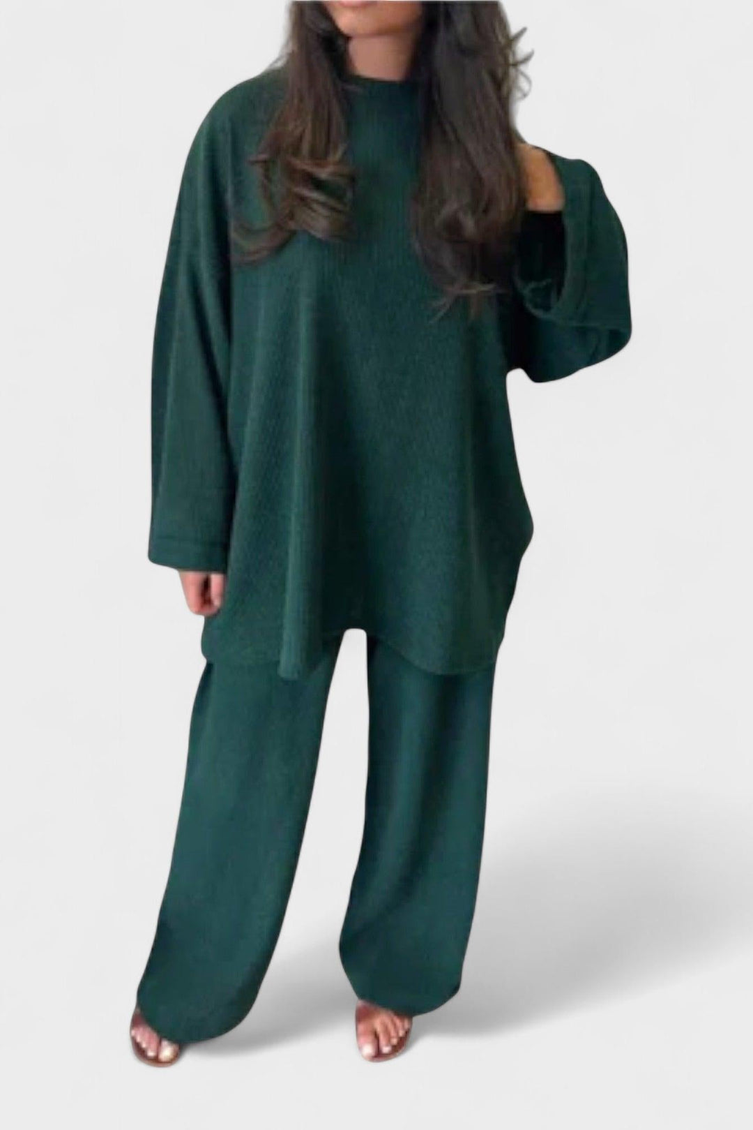 Set oversize a maniche lunghe