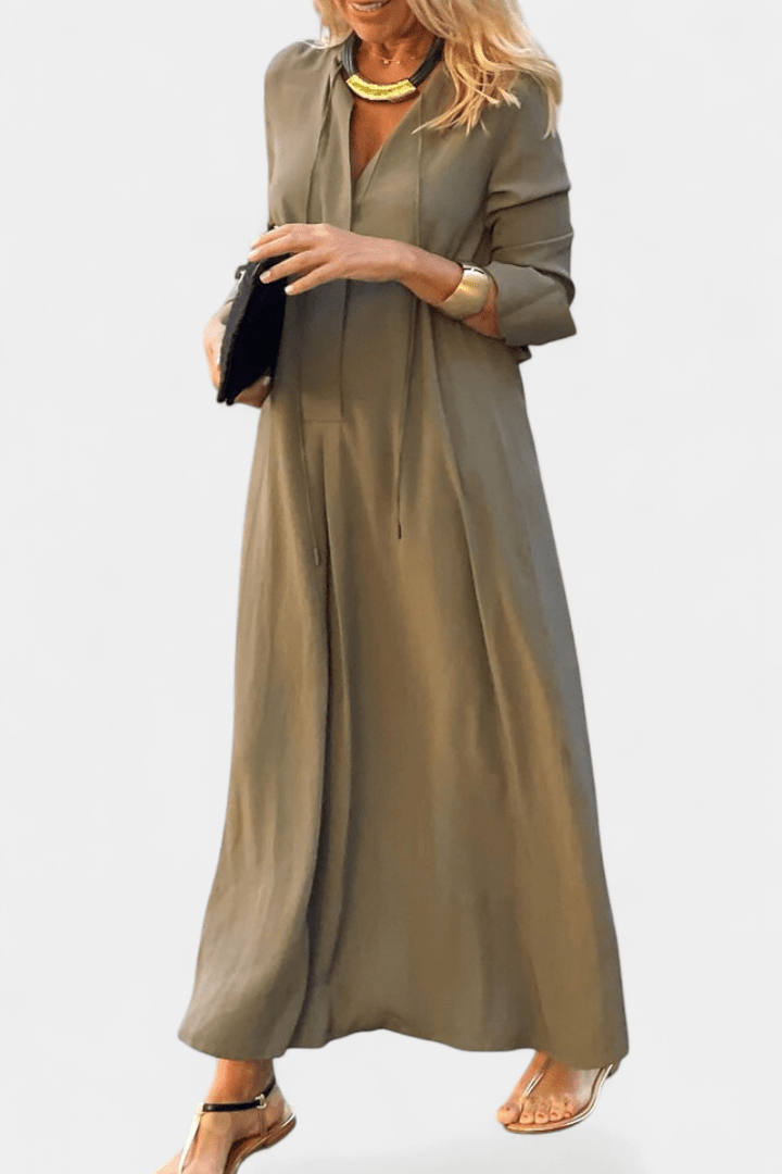 Helene | Abito con scollatura a V