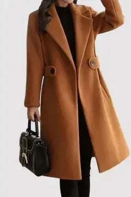 Cappotto con cintura