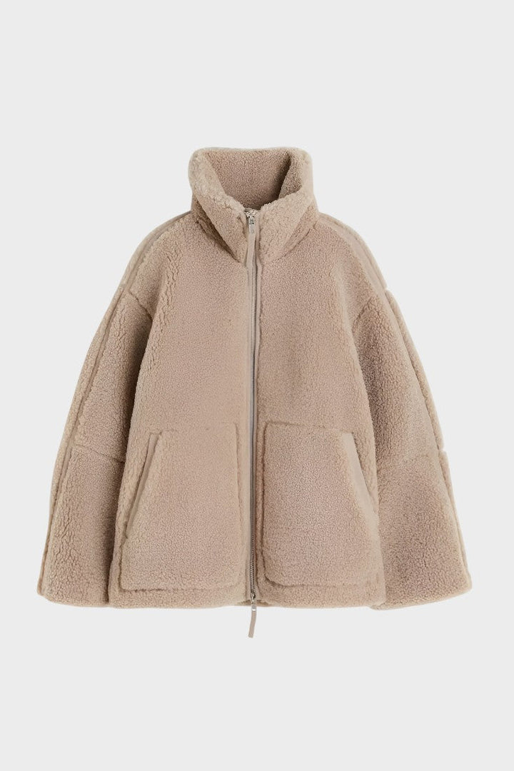 Kaja™ | Elegante cappotto teddy