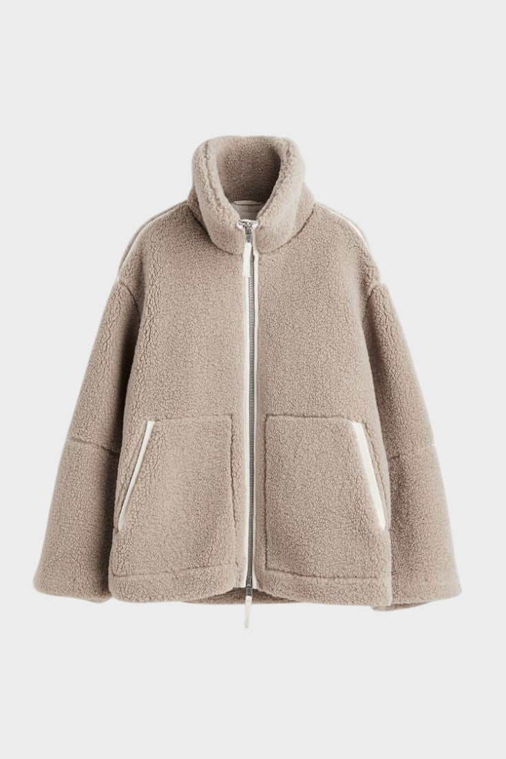 Kaja™ | Elegante cappotto teddy