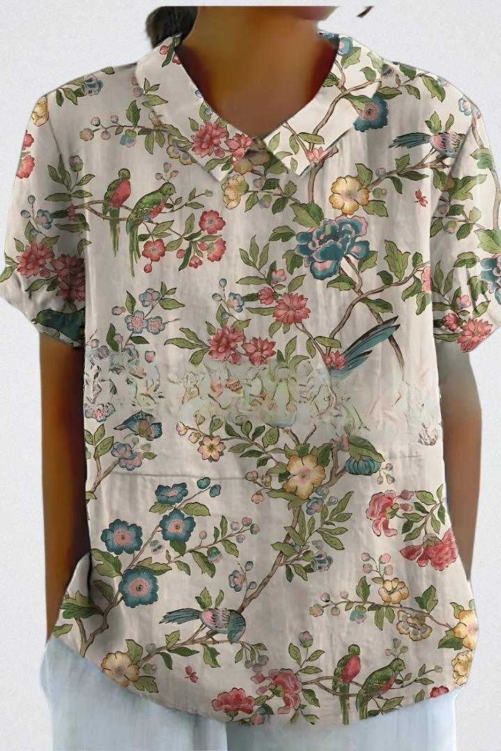 Camicia floreale