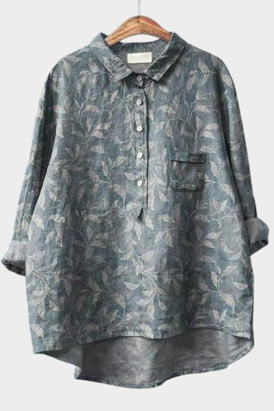 Lena | Blusa premium elegante con bellissima decorazione in pizzo