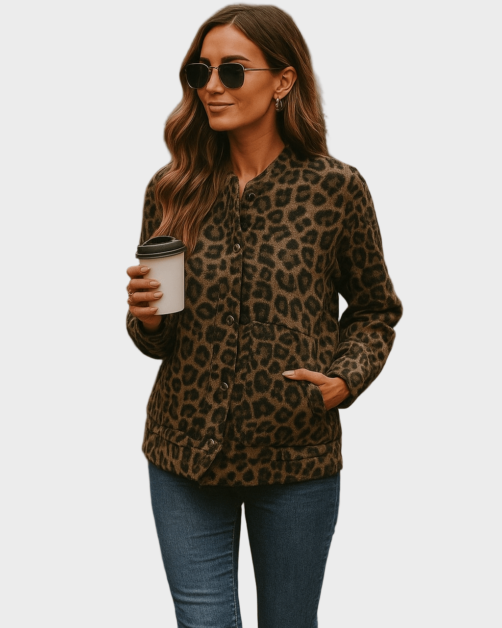 Leona – Bomber leopardato