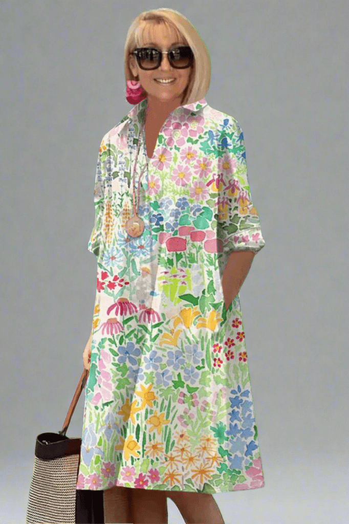 Nadine - Vestito estivo floreale per uno stile spensierato