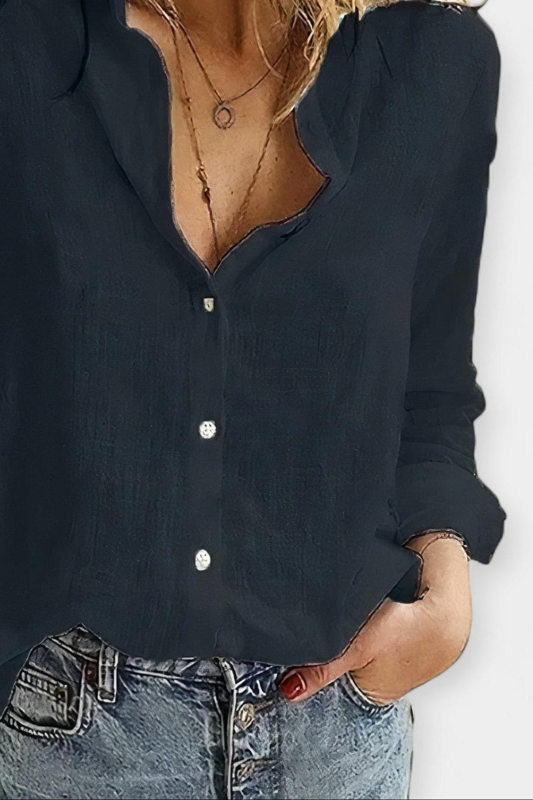 Camicia di lino piacevole