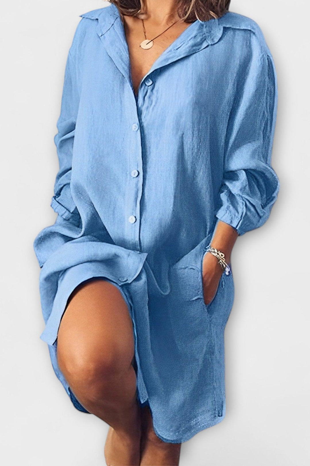 Raquel - Camicia di lino piacevole