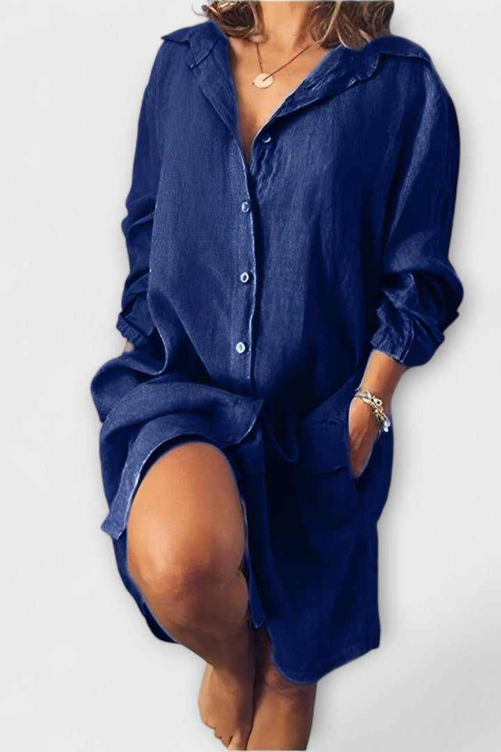 Raquel - Camicia di lino piacevole