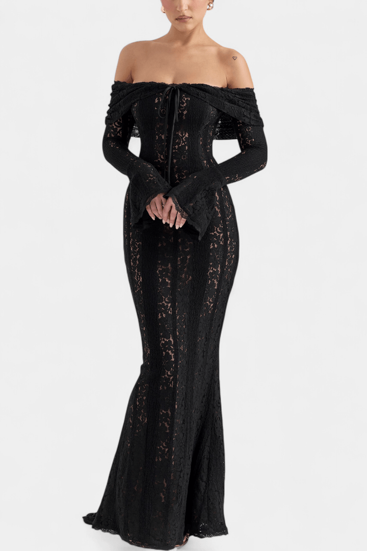 Rosalie™ | Abito elegante con spalle scoperte