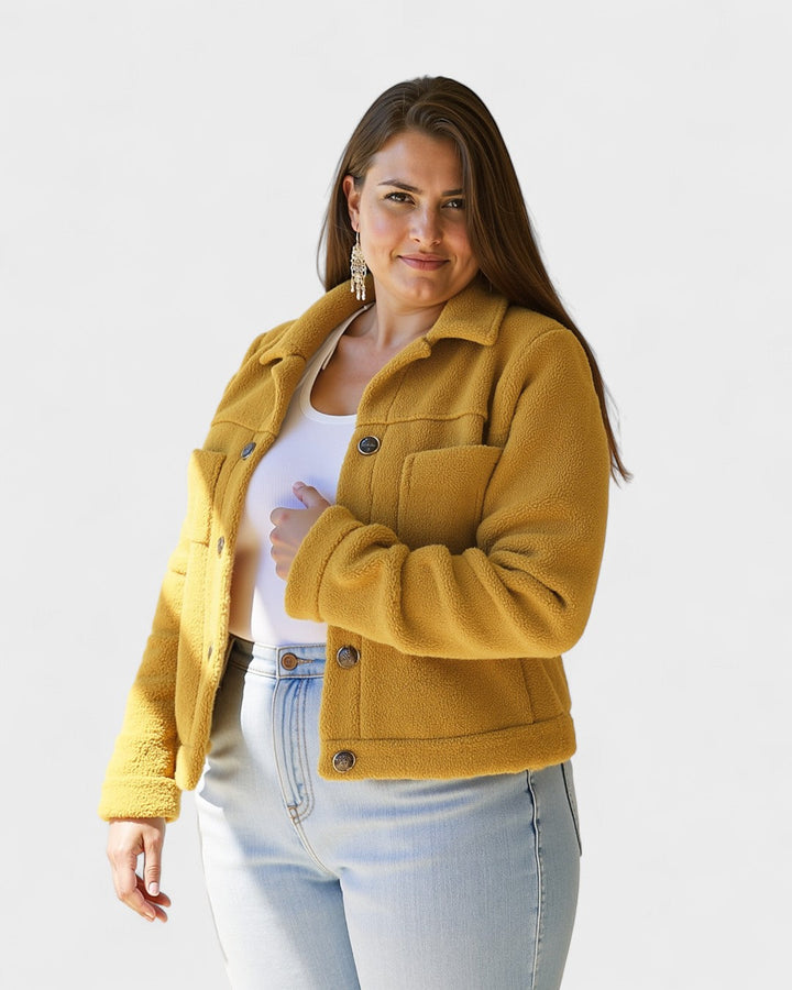 Selina™ Fleece bunda – Eleganza nel calore