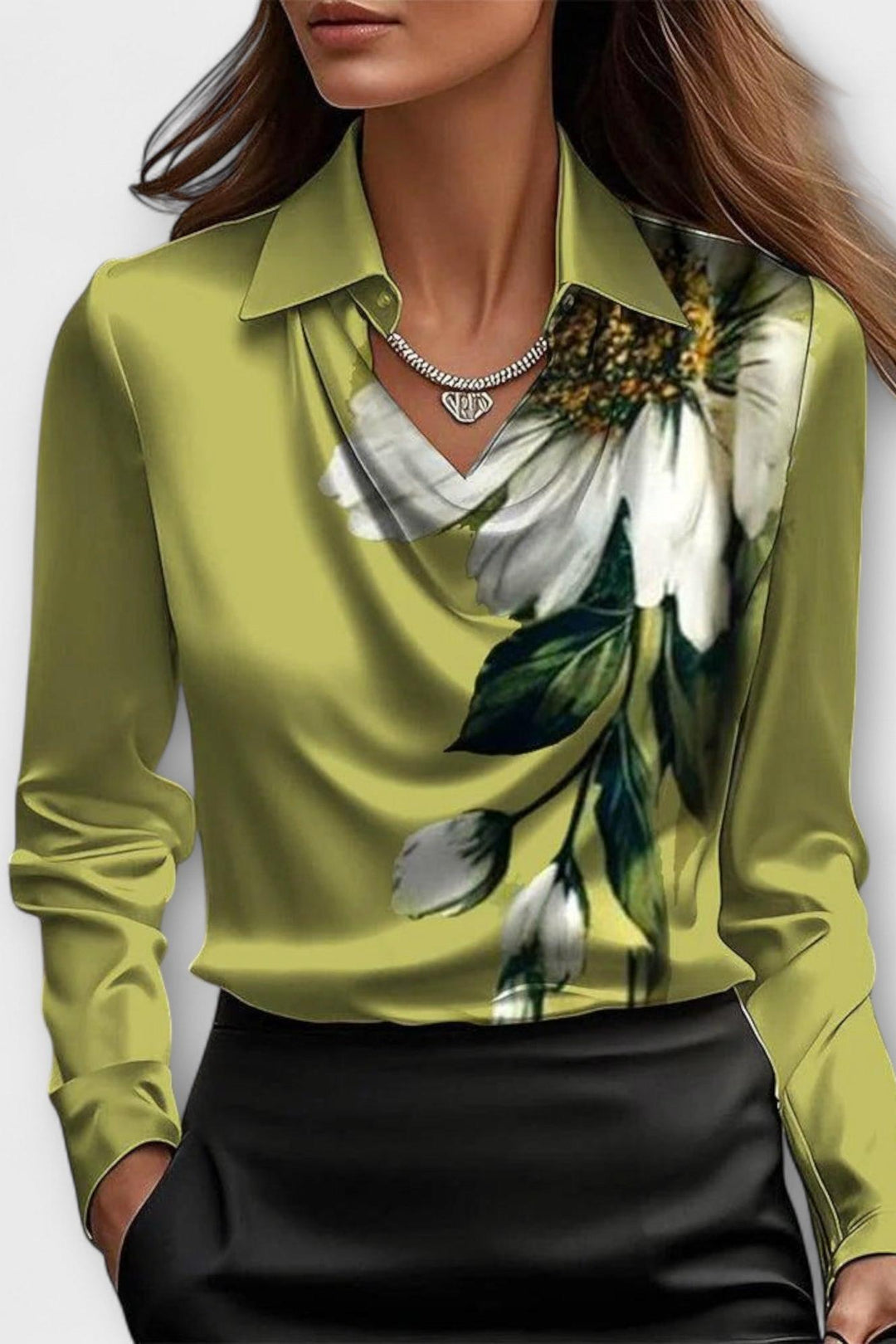 Sofia - Blusa lucida
