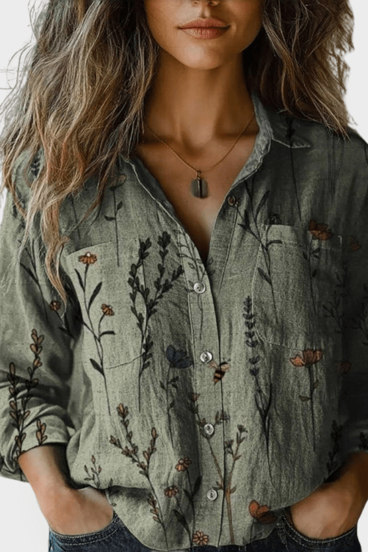 Camicia floreale vintage