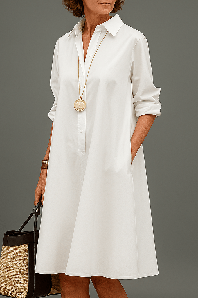 Waltraud - Abito Midi Premium Elegante dallo Stile Senza Tempo