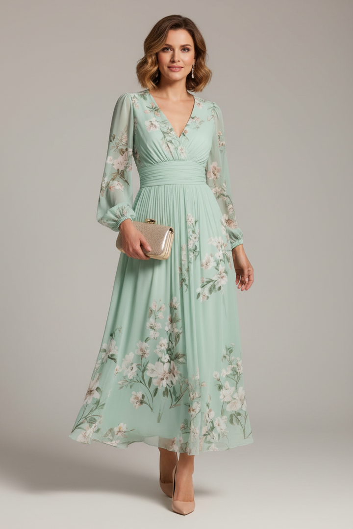 Prescela | Abito Midi Floreale
