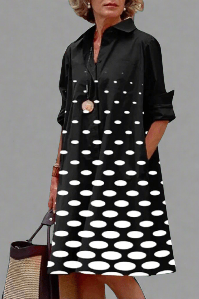Yvonne - Abito midi kimono elegante