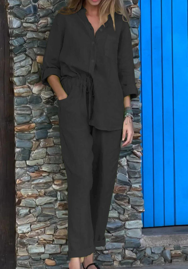 Completo Casual in Cotone e Lino