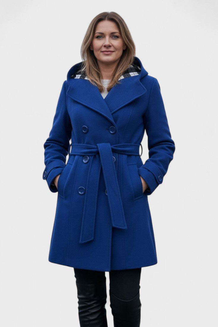 Leona™ | Cappotto elegante a doppio petto