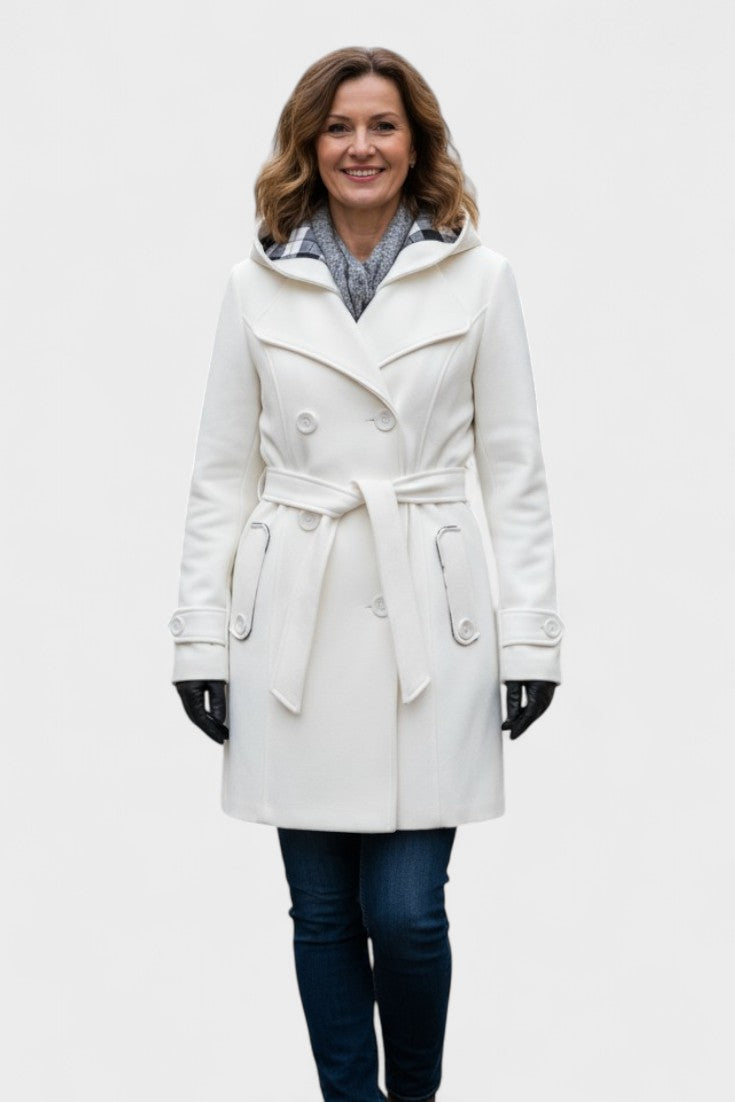 Leona™ | Cappotto elegante a doppio petto