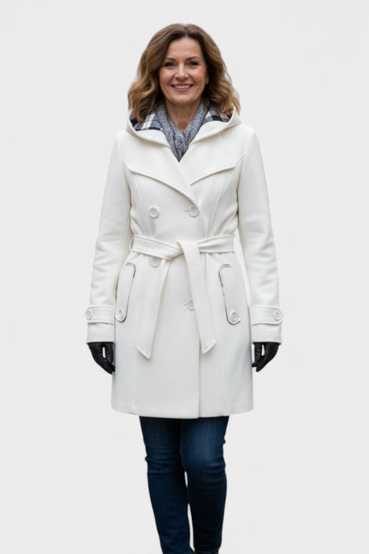 Leona™ | Cappotto elegante a doppio petto