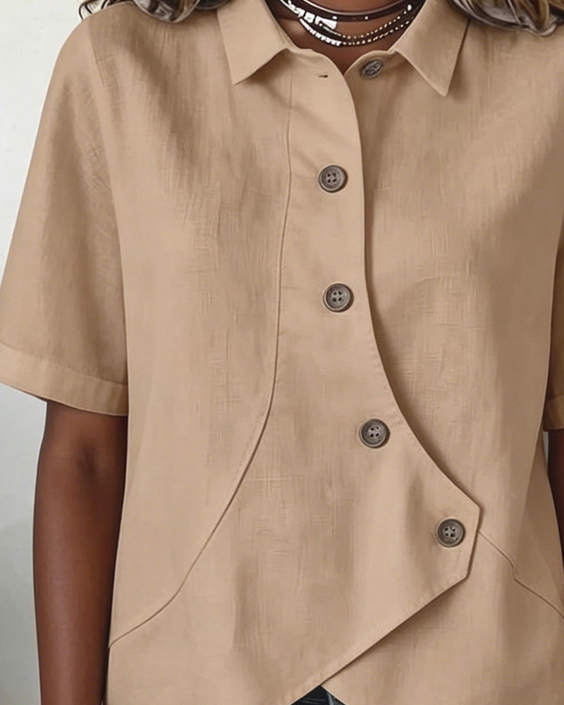 Camicia in Lino Casual