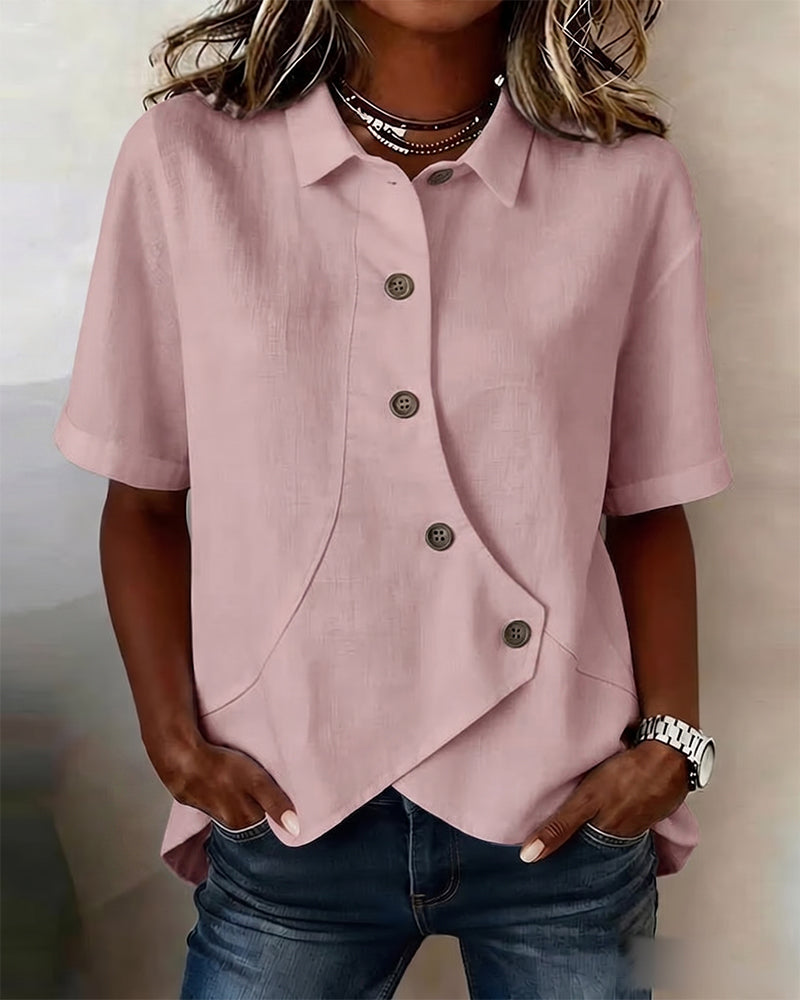 Camicia in Lino Casual