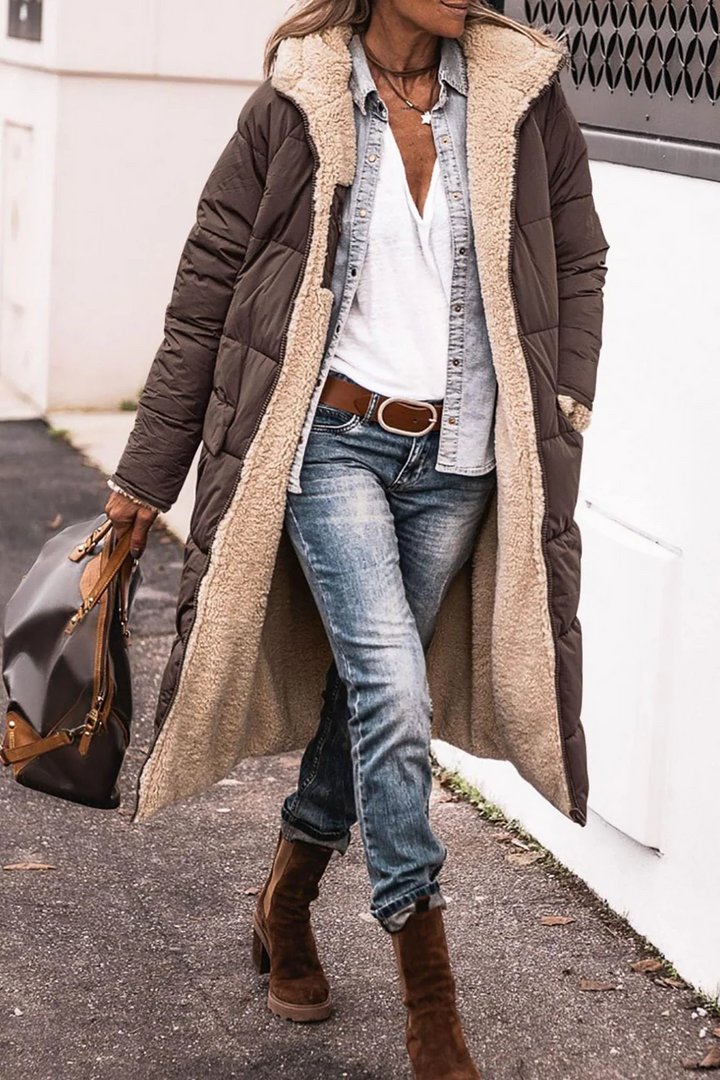 Dobromila™ | Cappotto premium reversibile