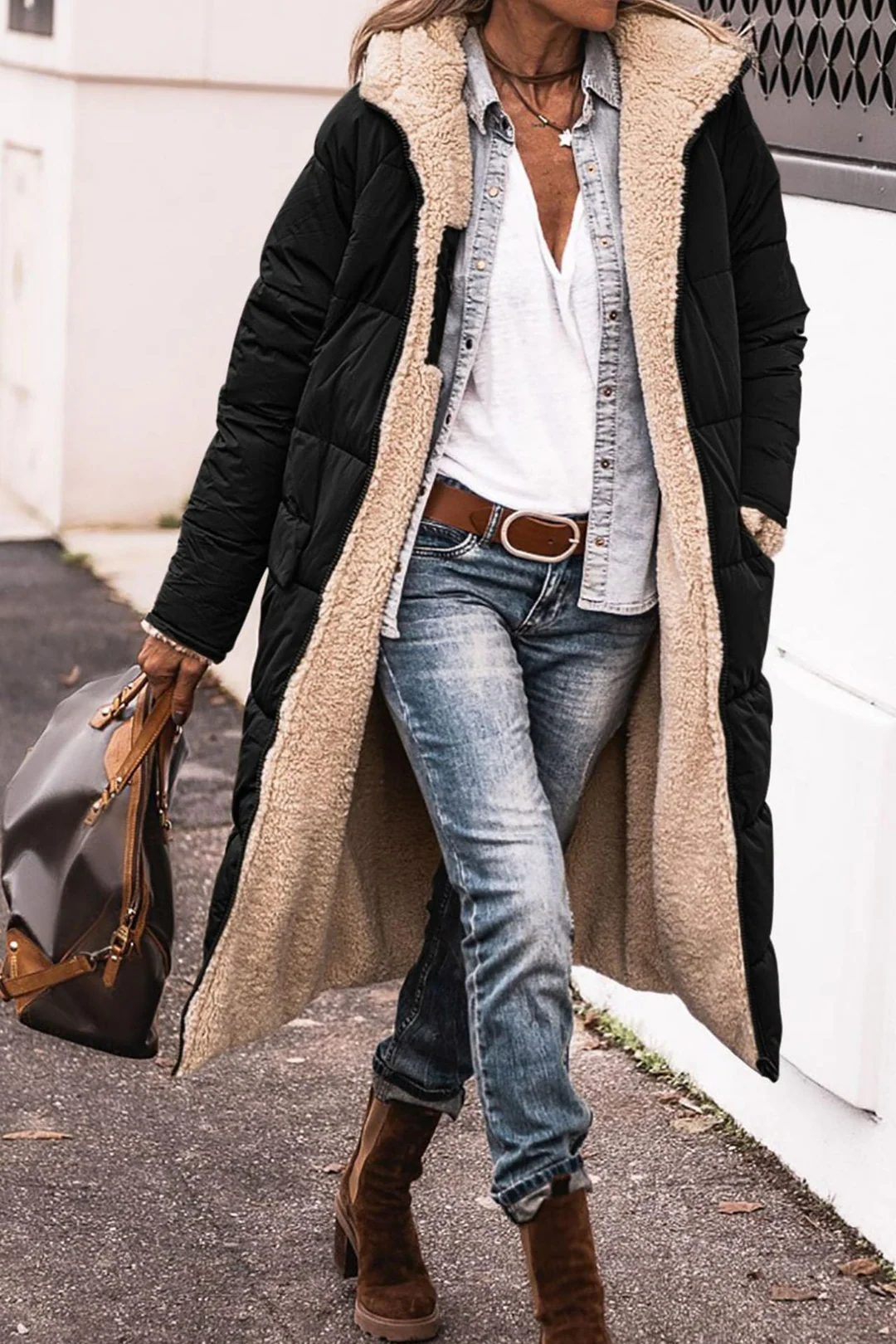 Dobromila™ | Cappotto premium reversibile