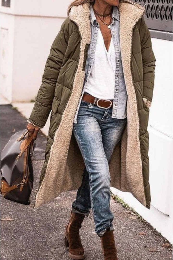 Dobromila™ | Cappotto premium reversibile